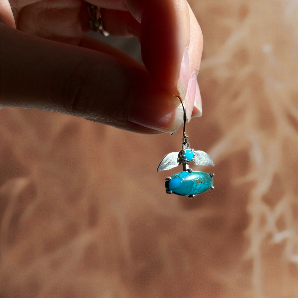 Laurel Turquoise Dangle Earrings