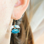 Laurel Turquoise Dangle Earrings