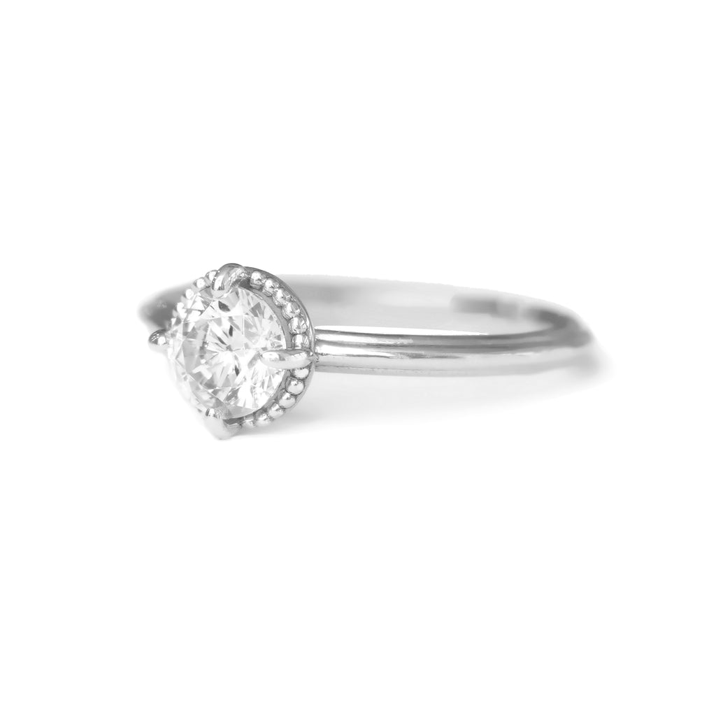 Marigold Solitaire Round Diamond Ring