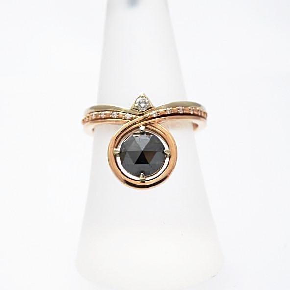 'Passage' Black Diamond Ring - LEL JEWELRY
 - 3