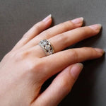Custom Two Tone Diamond Band
