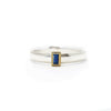 Rev Two Tone Silver and Gold Rolling Ring
