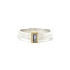 Rev Gold and silver Rustic Rolling Ring