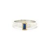 Rev Gold and silver Rustic Rolling Ring