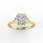 Regency Round Diamond Engagement Ring Setting