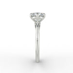 Regency Round Diamond Engagement Ring Setting
