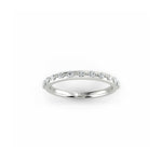 Belle Round Diamond Shared Beaded Ring