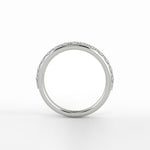 Belle Round Diamond Shared Beaded Ring