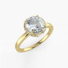 Pave Deco Rose Cut Diamond Ring
