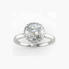 Pave Deco Rose Cut Diamond Ring