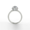Pave Deco Rose Cut Diamond Ring