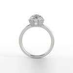 Pave Deco Rose Cut Diamond Ring