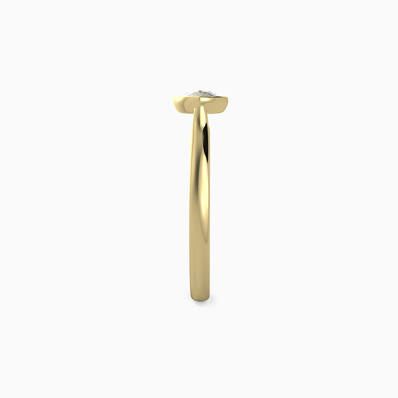 Tempest Marquise Bezel Set Diamond Ring