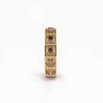 Deco Diamond Eternity Band