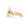 Rose Vine Opal and Diamond Ring