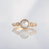 'Rose Vine' Rose Cut Diamond Rose gold Ring - LEL JEWELRY