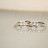 Shield Diamond Ring