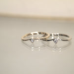 Shield Diamond Ring