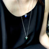 Put a Bow on It - Malachite Gold Necklace