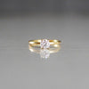 Solitaire Simplicity Custom Diamond Ring