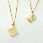 Custom Edelweiss Seed Packet Necklace and Pins