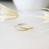 Rope Twisted Gold Ring