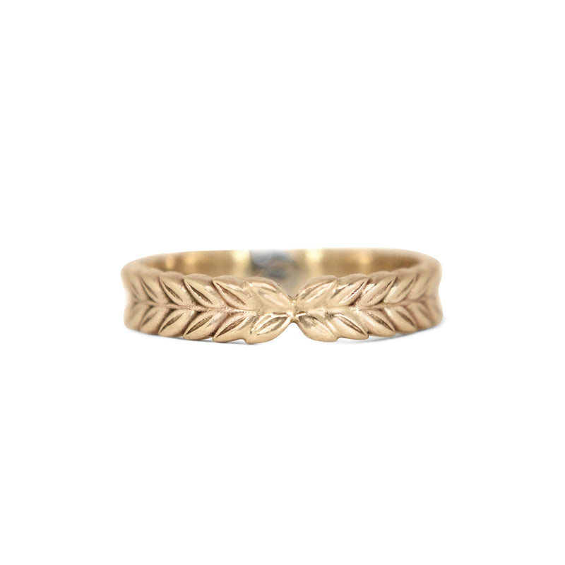 Wheat Marquise Shape Diamond Ring