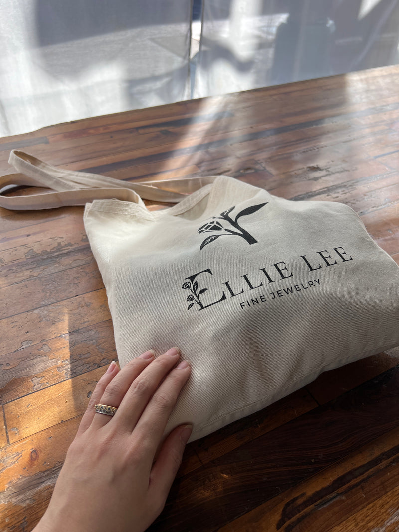 Logo Printed Cotton Tote